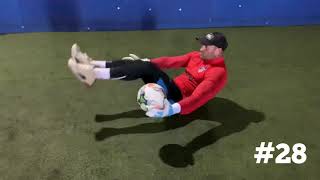 100 + Goalkeeping solo drills and home workouts ..Part 1