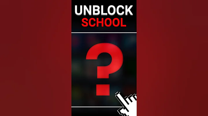 How To UNBLOCK Websites In School!