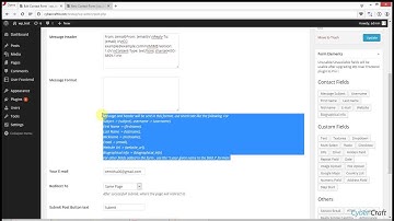 Using WPUF Contact Form