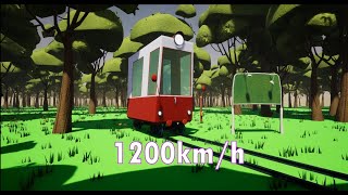 Fastest train ever | Hello Neighbor Mod