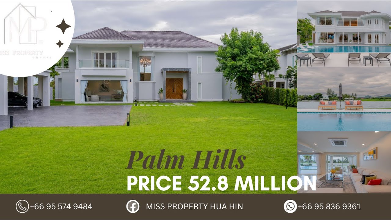 (SOLD OUT) [ EP5 ] 📣Amazing Modern Pool Villa On Palm Hills Golf Courses.