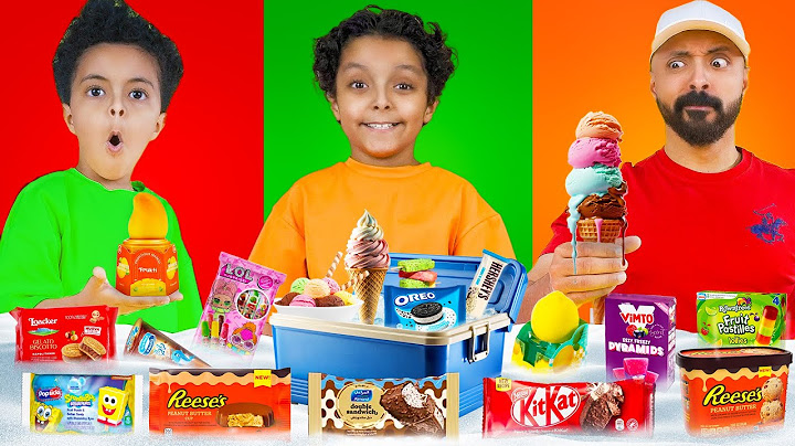 تحدي تحت الصفر ❄️🍦 أكل أغرب أنواع الآيس كريم بالعالم || مين راح يصمد ⁉️