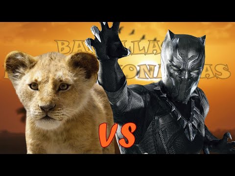 T'Challa (Black Panther) VS Simba (Lion King) l Batallas Revolucionarias Rap l T.Final