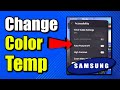 How to Change the Color Temperature on your Samsung TV (Best Method)