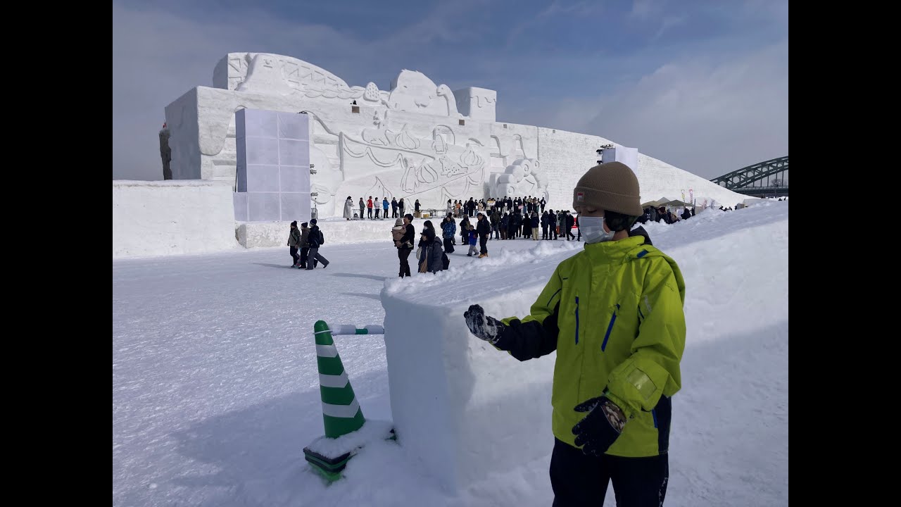 【北海道の思い出】【旭川冬まつり】GPS宝探しのイベントに参加したよ～💍 北海道旭川市☃️ Asashikawa city in Hokkaido
