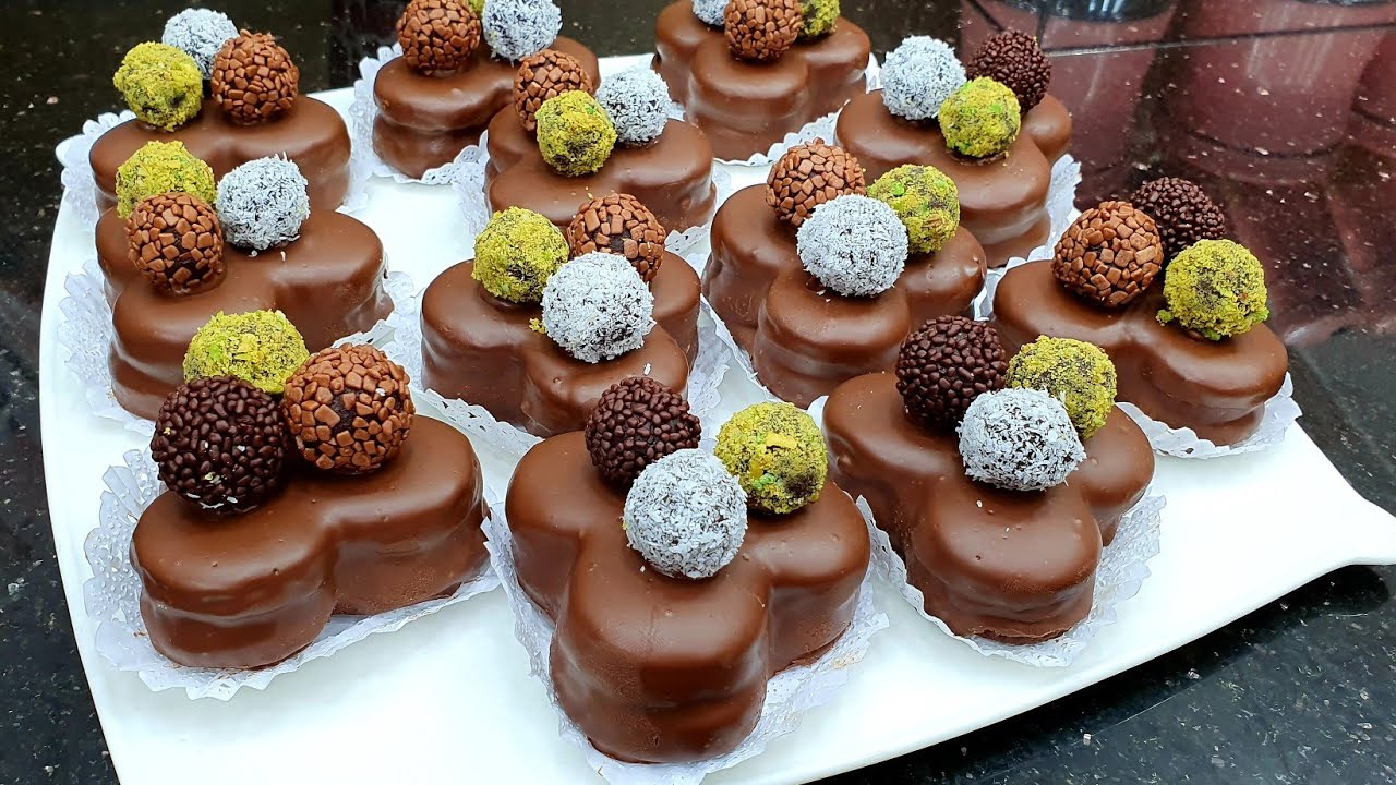 صابلي les truffes بقلاصاج لامع وحشو لذيذ ومميز