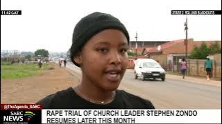Rape trial of church leader Stephen Zondo resumes later this month