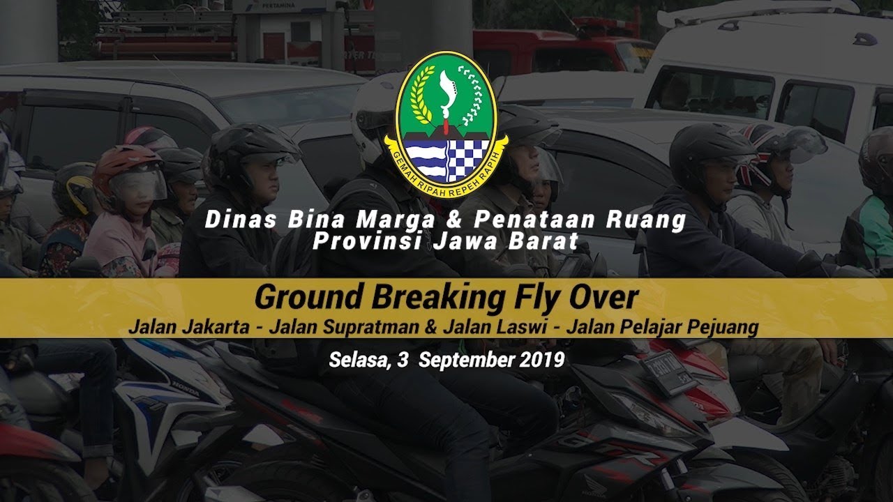 Ground Breaking Fly Over Jalan Jakarta Dan Laswi Versi Pendek