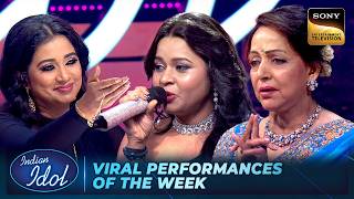 'O Mere Raja' पर Anshika ने किया Blast | Indian Idol S16 | Viral Performances Of The Week