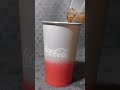 Coca-cola/McDonald's Color Changing Aluminum Cup #mcdo #mcdonalds
