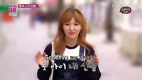Lol Joy bought hedgehog shoes for Wendy but she mu...