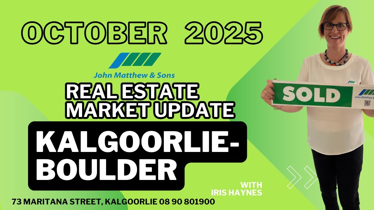 🏡 Kalgoorlie-Boulder Real Estate Market Update – October 2025! 📊🎥