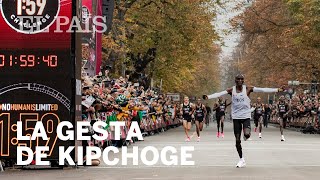 ELIUD KIPCHOGE, primer ATLETA en bajar de las dos horas un MARATÓN