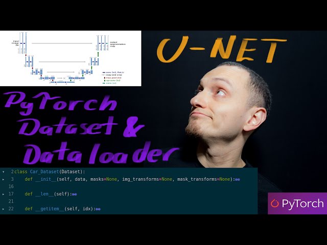 PyTorch DATASET & DATALOADER con U-NET desde cero con PyTorch. Parte 1