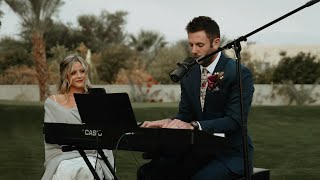 Groom Performs HeartFelt Song He Wrote To Bride | Emotional Wedding Performance On Piano