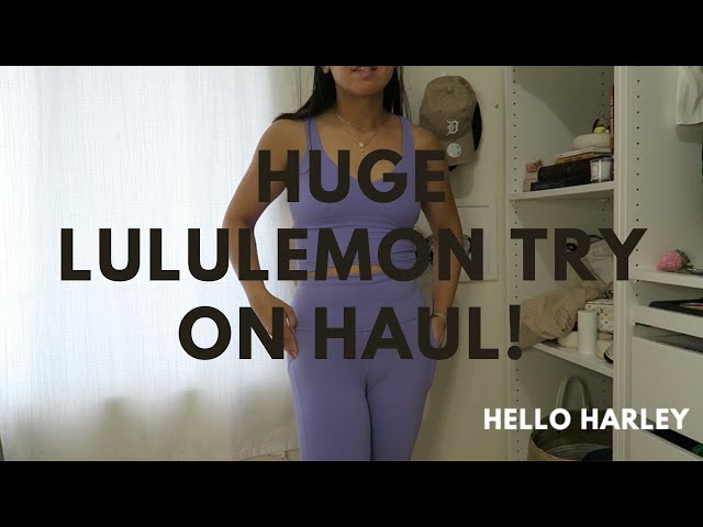 Huge Lululemon Try On Haul! 