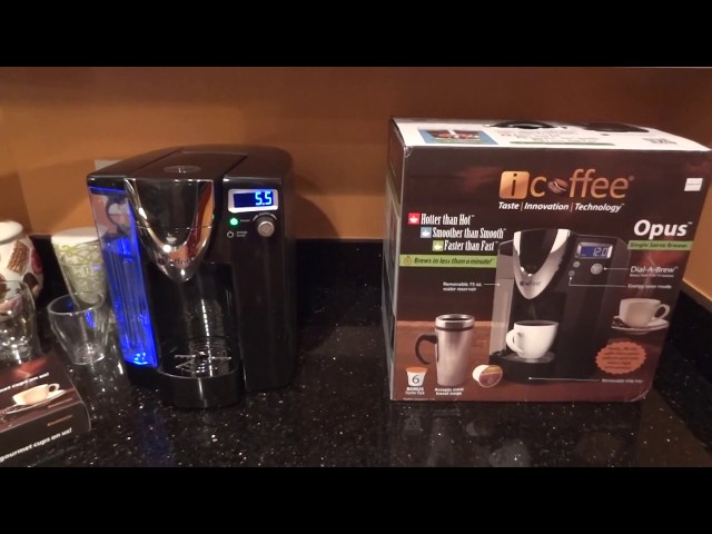 iCoffee® Opus Single Serve Coffee Maker Review 