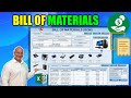 How To Create An Inventory Assembly & Bill Of Materials (BOM) Application In Excel [Free Download]