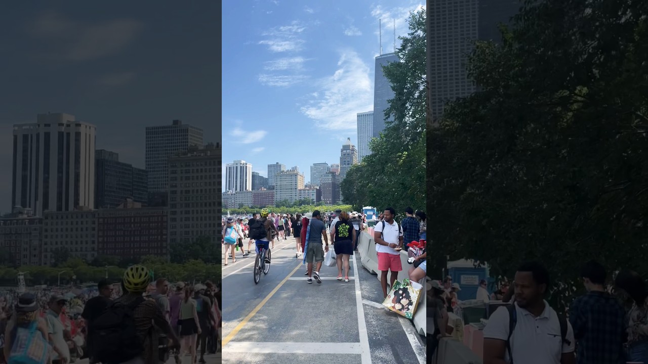 Chicago The Concrete Beach, Oak Street Beach, Lakefront Trl 