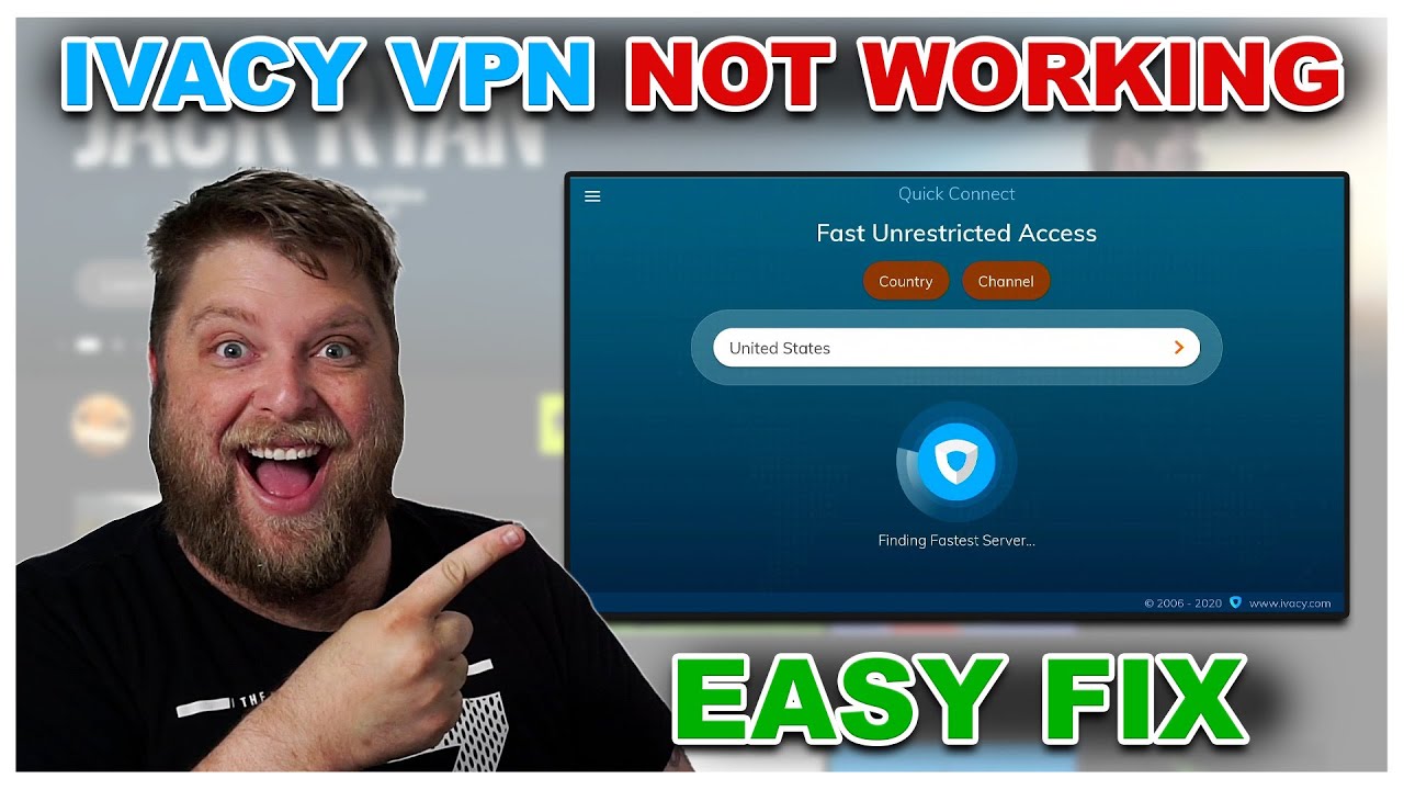 IVACY VPN NOT WORKING on Firestick – EASY FIX