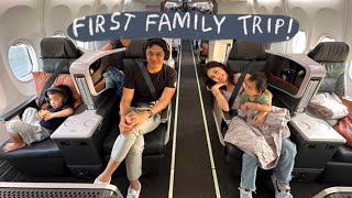 Singapore with the #Skyfam, Sevi’s First flight,Reality of traveling with 2 under 2