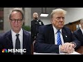 Andrew weissman attends trump trial i dont usually see the defendant asleep