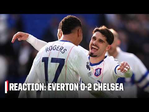 Everton 0-2 Chelsea: FULL REACTION 🔥 ‘OUTSTANDING’ Pedro Neto powers Chelsea to victory | ESPN FC