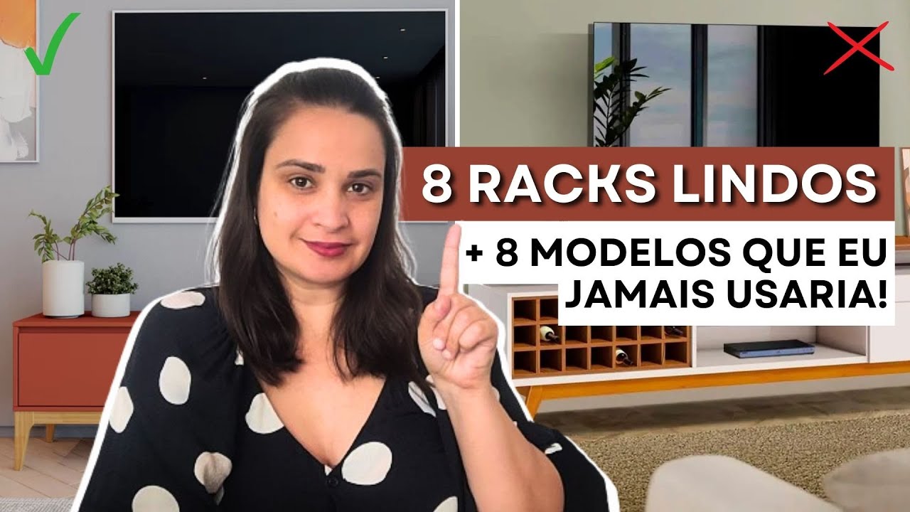 8 Racks LINDOS  x  8 Modelos que eu NUNCA USARIA! Escolhendo um rack para comprar pela internet!