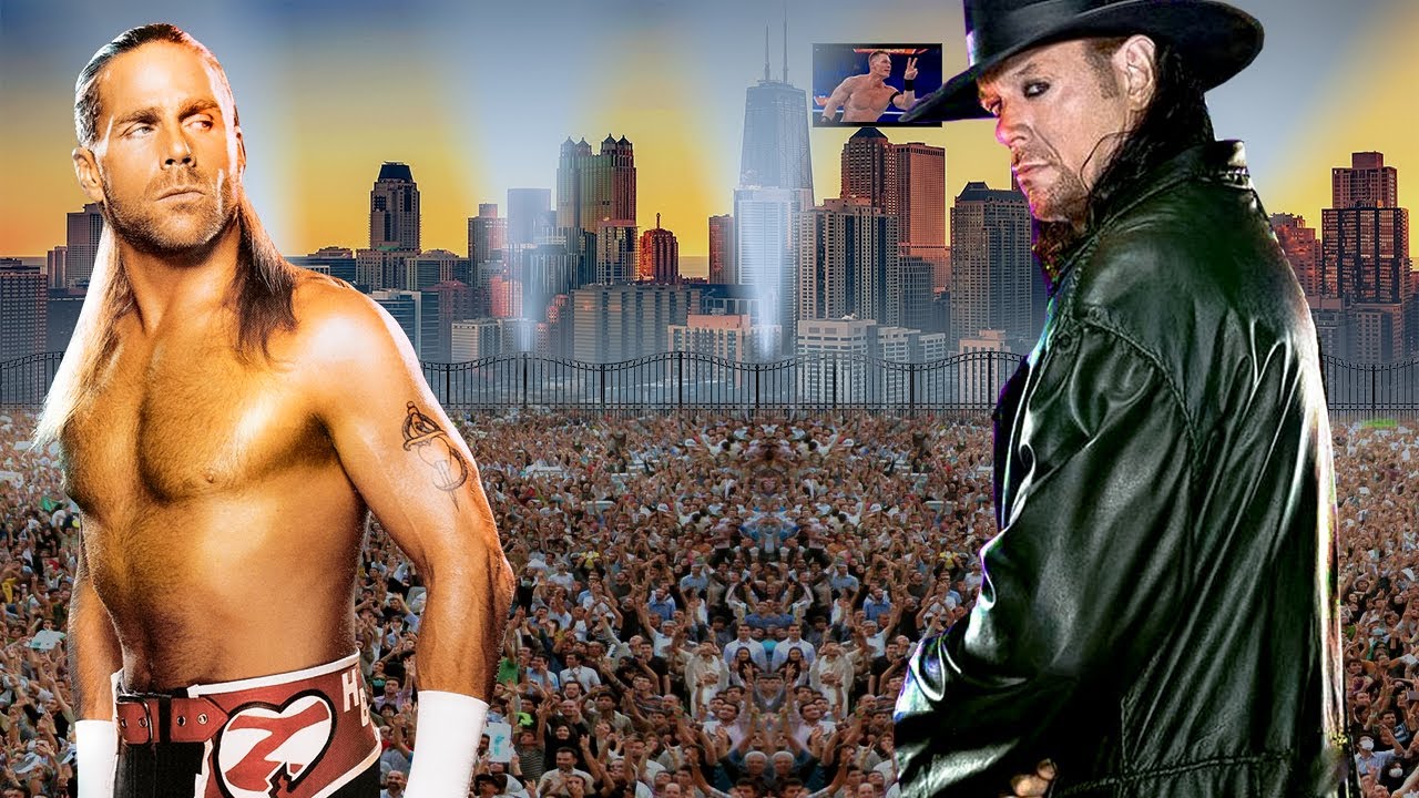 WWE (1999) Icon vs. Phenom: Shawn Michaels vs. The Undertaker Unforgettable Showdown Epic WWE Match!
