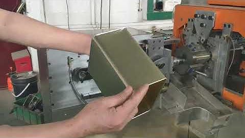 Full automatic fancy can body locking machine with flanging and curling system