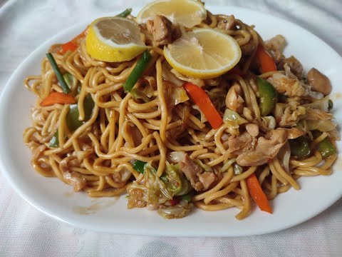 ANG SARAP NITO (CHICKEN LO MIEN/CHICKEN STIR FRY NOODLES)