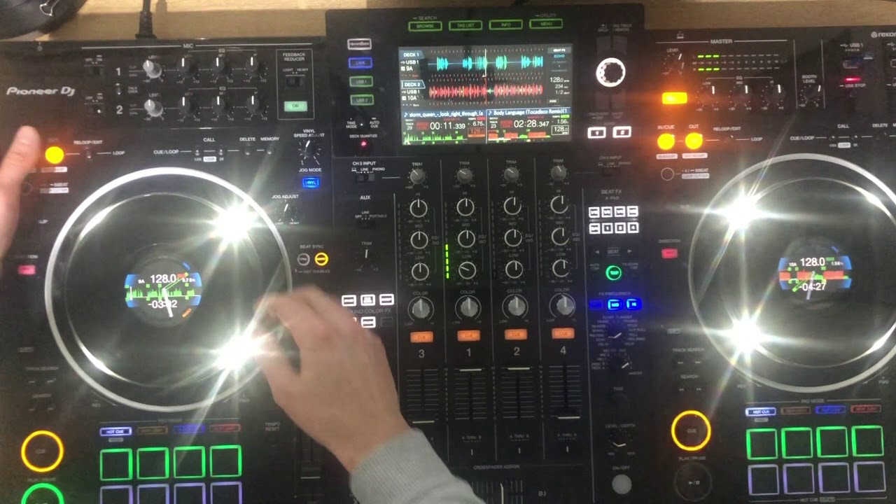 Vinyl Brake Melody DJ Trick - Pioneer XDJ-XZ