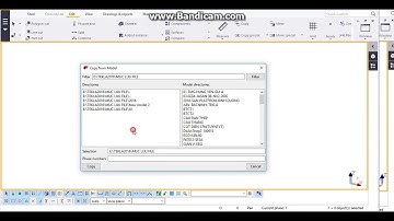 Copy đối tượng từ mô hình khác trong Tekla structures