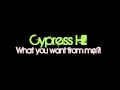 Cypress Hill What You Want From Me mp3