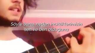 young porçay singing gangsta's paradise | old video and audio mixed version with turkish lyrics
