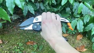 Fiskars Professional Bypass Pruning Shears vs Fiskars 6689 Ratchet Hand Pruner