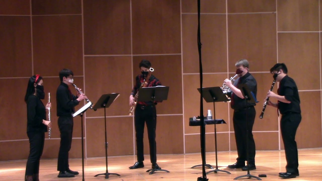 Maslanka, Quintet for Winds No. 3 – Mvt. 1 Slow, Moderate