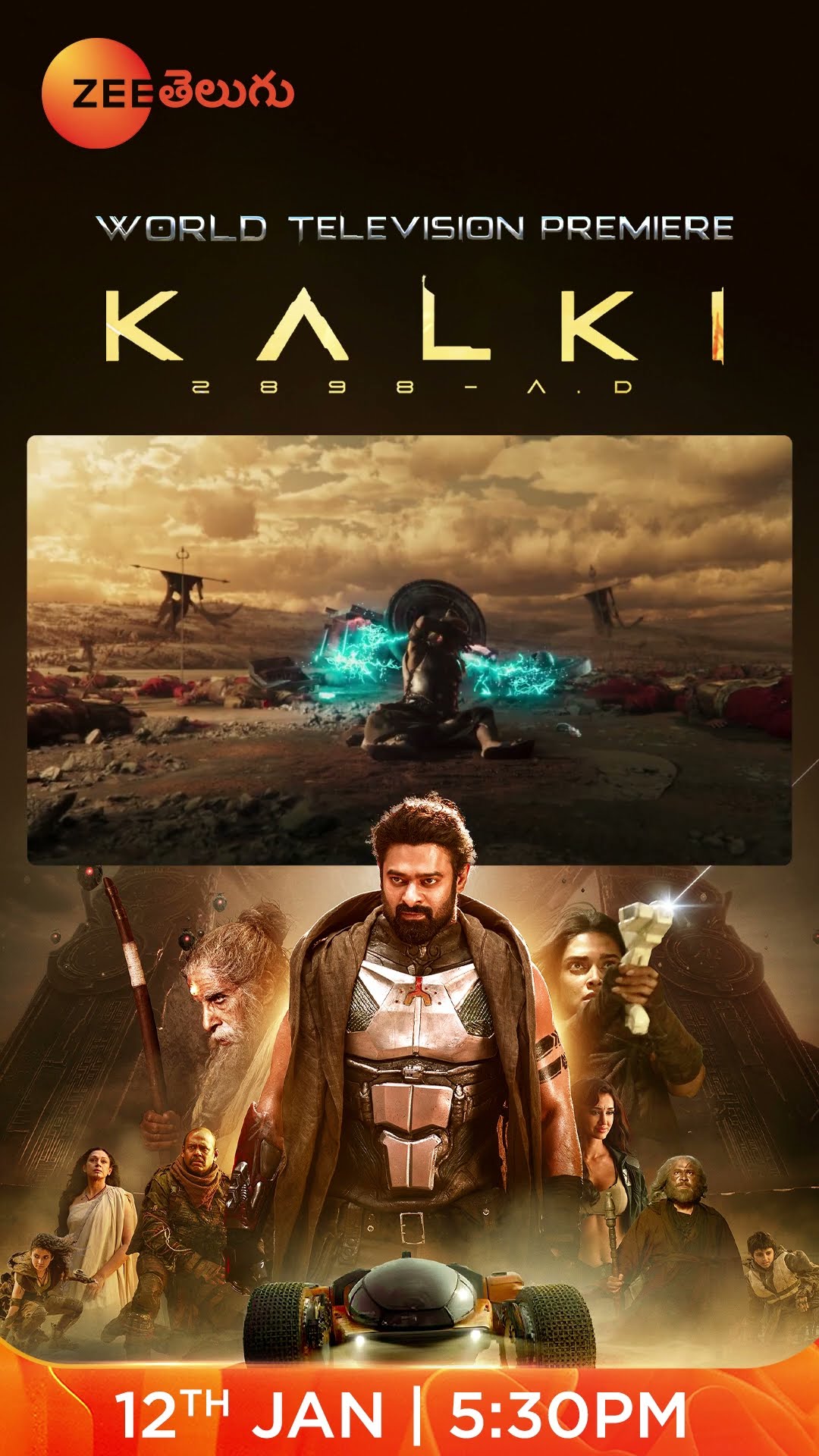 Art Director Rembon Balraj | Kalki 2898 AD World Television Premiere | 12 Jan 5:30PM | Zee Telugu