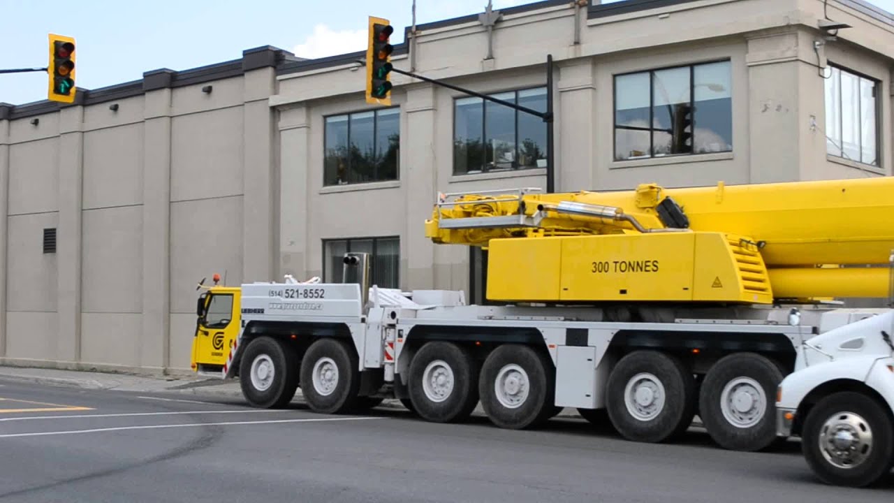 HUGE CRANE TRUCK WITH FORD L9000 / KENWORTH T800 YouTube