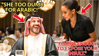 Billionaire Mocked black Waitress in Arabic- Seconds Later She Answered Back Fluently