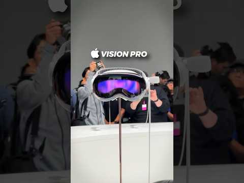 Apple Vision Pro Launches February 2nd 🤩 #SHORTS