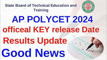 AP POLYCET 2024: Answer Key Date & Results Update! OFFICIAL INFO || AP POLYCET 2024 Official Key 🥳🥳