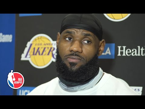 LeBron James previews Lakers’ series vs. Rockets | 2020 NBA Playoffs