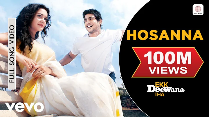 A.R. Rahman - Hosanna Best Video|Ekk Deewana Tha|A...