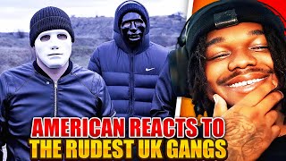 *NEW* AMERICAN REACTS TO UK DRILL🇬🇧: THE RUDEST GANGS OF UK REACTION‼️