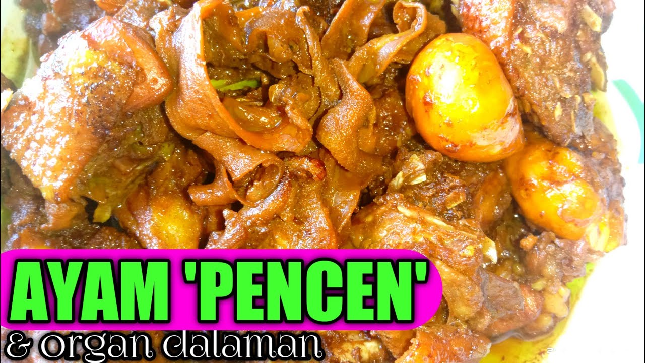Cara memasak ayam pencen @ tua beserta organ dalaman nya I INTERNAL ORGANS OF OLD CHICKENS