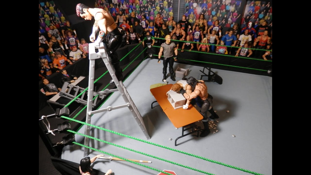 GCW Friday the 13th Death Match: Luke Harper vs Dean Ambrose vs JTM (C)