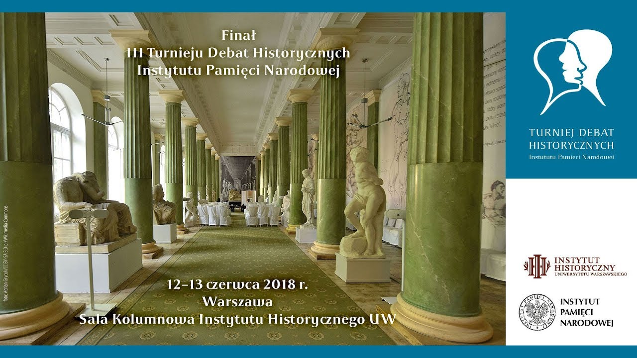 IPNtv: Debata finałowa III Turnieju Debat Historycznych Instytutu Pamięci Narodowej