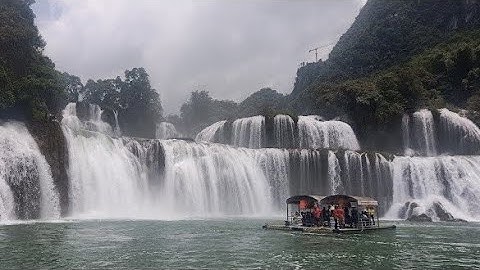 Thác Bản Giốc - vẻ đẹp hùng vĩ giữa non nước Cao Bằng #saigontoday