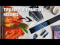 Tips for Fluid Painting Failures -  Day 8 Move on and move forward!
